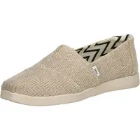 Toms ALPARGATA PLUS Slipper aus recycelter Baumwolle mit sommerlichem Stickmuster