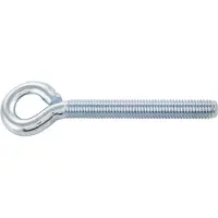 Gebuvolco Ringschrauben mit metrischem Gewinde ø M4x25 mm Ösenschrauben verzinkt-blau