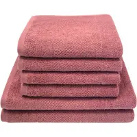 Dyckhoff Handtuch Set "Popcorn Streifen", Set, 6 tlg., Walkfrottier, 2 Badetücher (70x140 cm), 4 Handtücher (50x100 cm)