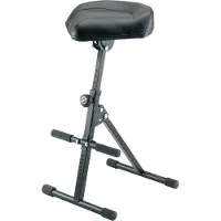 K&M 14047 pneumatische Hocker Black