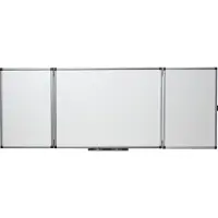 Nobo Magnettafel, emailliert, klappbar 2000x1200mm (geschl.), 2000 x 1200 mm, Emaille, Horizontal, Fixed, Magnetisch