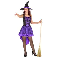 Dressforfun Damenkostüm sexy Hexenkleid M - Faschingskostüm Kostüm Halloween Kleid Partykleid Karnevalskostüm Fasching Partykleid Partykleid - 300083