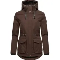 MARIKOO Damen Übergangsjacke Babetaa Princess mit Kapuze