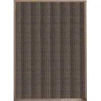 Floordirekt Outdoor-Teppich Mit Bordüre aus Kunststoff wetterfest & rutschsicher Modena 70x130 cm