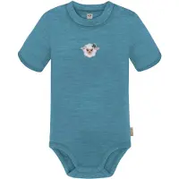Normani Baby Merino Kurzarmbody „Tihoi" und Hose „Tutira" - 9613