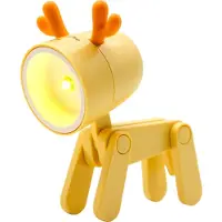 RealPower LED-Tier Taschenlampe Yellow deer