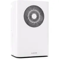 Klarstein CircleDry 16L Smart Luftentfeuchter, WLAN-App-Steuerung, Leise 38 dB, 24h Timer, Kontinuierliche Entwässerung, Feuchtigkeitsregulierung, Tragbar für Wohn- & Büroräume bis 32 m²
