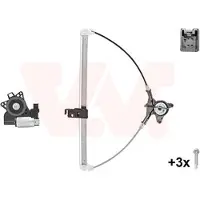VAN WEZEL 2734267 Elektrischer Fensterheber Hinten Links für MAZDA 3 (BK) 3 Stufenheck (BK)