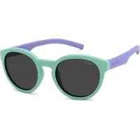 Polaroid Kids Kinder PLD 8019/S Aqua 45/19/125 Kinder Sonnenbrillen