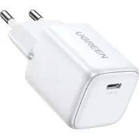 UGREEN Nexode Mini-Schnellladegerät, GaN USB-C, 20 W, PD - Weiß