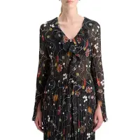 Scotch & Soda Ruffled Top Free Mind Größe: 42 | Blusen Outlet | Damen