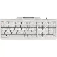 Cherry KC 1000 SC, Volle Größe (100%), Kabelgebunden, USB, Grau