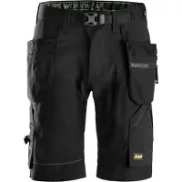 Snickers Workwear Snickers FlexiWork Arbeitsshorts HP - Schwarz/Schwarz 103 58