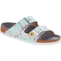 Birkenstock Damen Pantolette ARIZONA ESD Flower Field Mint 42