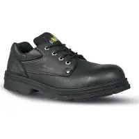 U Power Sicherheitsschuh "Mustang S3" Gr. 43, schwarz, 43, Obermaterial: 100% Rindsleder Leather cow., Schuhe, Sicherheitsschuh