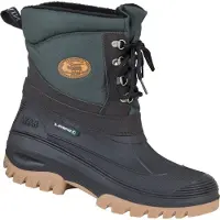 Spirale Pilgrim Stiefel schwarz/oliv gefüttert Gr. 39