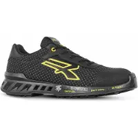 U Power MATT s ESD, Unisex, Erwachsener, Sicherheits-Sneakers, Schwarz, Gelb, Textil, Aluminium
