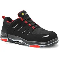 ELTEN Ergo-Active Sicherheitshalbschuh WILLIAM red Low ESD S1P Typ 2, Gr. 45