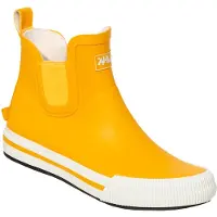 Saliha Damen-Halbstiefel Momo gelb/weiß Gr. 36