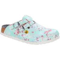 Birkenstock Damen Pantoletten in Grün, Größe 40