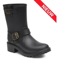 Gevavi Gummistiefel Noor PVC Schwarz-Schuhgröße 38
