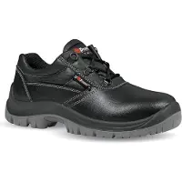 Upower Sicherheitsschuh Simple Gr.45 schwarz Leder S3 SRC EN20345 U-POWER