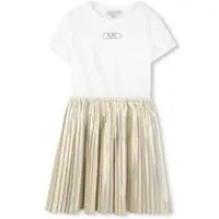 Michael Kors Kleid für den Alltag R30343 S Goldfarben Regular Fit