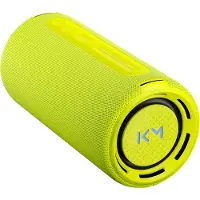 LOEWE We. HEAR pro neon, gelb, Bluetooth Lautsprecher, Kooperation mit Kylian Mbappé, 100 W, Wasserresistent IPX6, Tragbar, 24h Akku