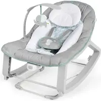 Ingenuity Keep Cozy 3-in-1 Babywippe – Schaukelstuhl – 3 Positionen: Bogen mit abnehmbaren Plüschtieren. 0 bis 30 Monate