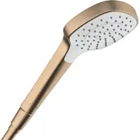 Hansgrohe Handbrause CROMA Select E 1jet brushed bronze brushed bronze