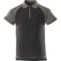 Mascot Polo-Shirt BIANCO mit Brusttasche IMAGE 50302 Gr. 4XL schwarz/anthrazit