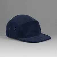 Beechfield 5-Panel-Cap aus Samt