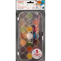 Euromic Pipi - Paint & Brush Set, Water Col. (063605221)