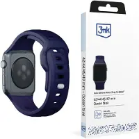 3MK Silicone Watch Strap granatowy/ocean blue dla Apple Watch 42/44/45/49mm