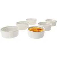 MamboCat 6er Set Creme Brulee Schale Bianca 12,5x5cm weiß - 24302129
