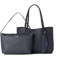 GUESS Brenton Tote coal logo