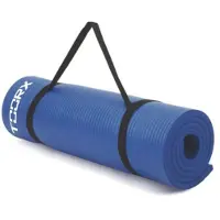 Toorx Fitness Fitness Matte mit Träger - MAT-172 - Blau - Blau