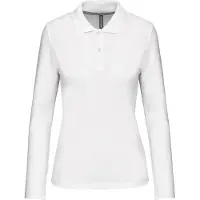 Kariban Damen Piqué Poloshirt Langarm
