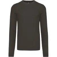 Kariban Pullover mit Rundhalsausschnitt
