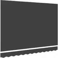 vidaXL Markisenersatzstoff Anthrazit 235 x 195 cm Polyester
