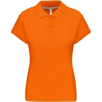 Kariban Baumwolle Classics-20.K242 Damen Piqué Polo Gr. 3XL orange