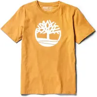 Timberland T-Shirt Herren Kennebec River Tree Logo Wheat Boot-S