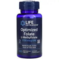 Life Extension Optimiertes Folat 1700 µg DFE 100 St