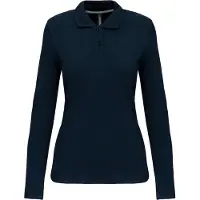 Kariban Damen Piqué Poloshirt Langarm