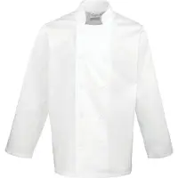 Premier Workwear Unisex Kochjacke PR657 white M