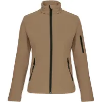 Kariban Damen Softshell Jacke mit 3-lagigem Verbund-Fleece, atmungsaktiv und wasserdicht
