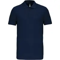 Kariban Herren Polo-Shirt Polohemd Poloshirt Polo Arbeit Freizeit Shirt, Größe:XL, Farbe:Navy Blau