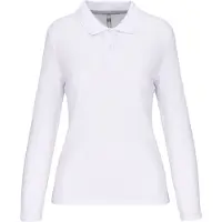 WK. Designed To Work Langarm-Polohemd für Damen