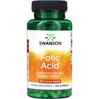 Swanson Health Folsäure 800mcg 250 St