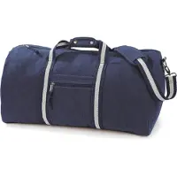 Quadra QD613 | Vintage Canvas Holdall / Reisetasche | 58 x 30 x 30 cm - Farbe: Vintage Oxford Navy - Größe: 58 x 30 x 30 cm